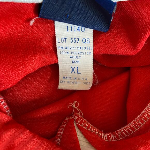 Vintage Umbro Red Soccer Jersey - Adult Size XL - Picture 5 of 6